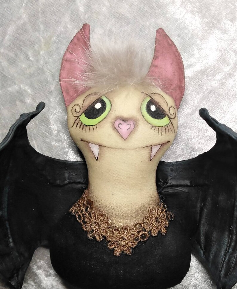 Halloween Cute Bat Hanging Toy Art Doll Fabric Doll Rag Doll Etsy