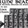 Full Set 24 Pcs Rune Beads, Beard Dread Braid Viking Elder Futhark ...