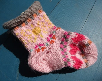 Bunte Babysocken 3-6 Monate