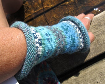 Colorful arm warmers