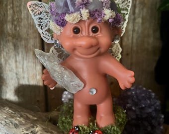 Forest Fairy Troll Doll
