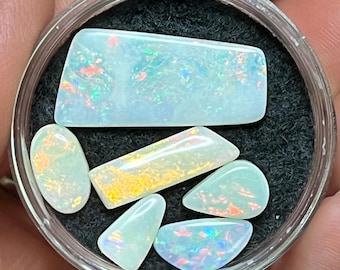 Solid white Australian opal, Coober Pedy