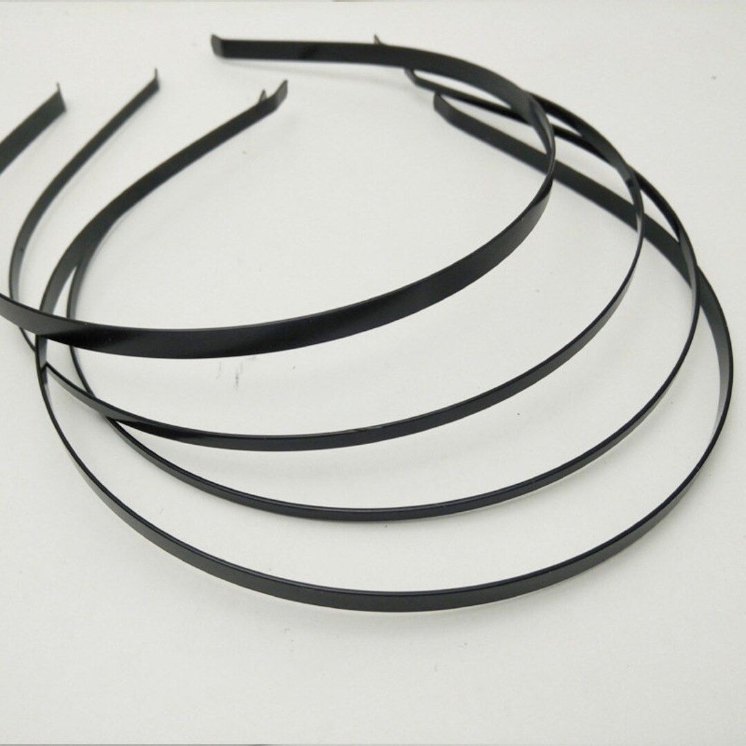 Blank Headbands 20pcs Wholesale DIY Black Metal Hairbands Hair Etsy