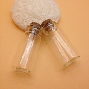 Glass Bottles 40pcs 22x50mm Empty Glass Vials Glass Bottles Mini Glass Bottles Glass Vials With Cork Tiny Bottle Small Glass Jar Small Cork