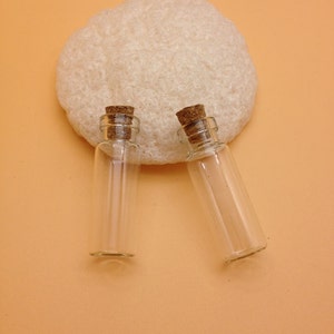 Glass Bottles 40pcs 12x38mm Empty Glass Vials Glass Bottles Mini Glass Bottles Glass Vials With Cork Tiny Bottle Small Glass Jar Small Cork