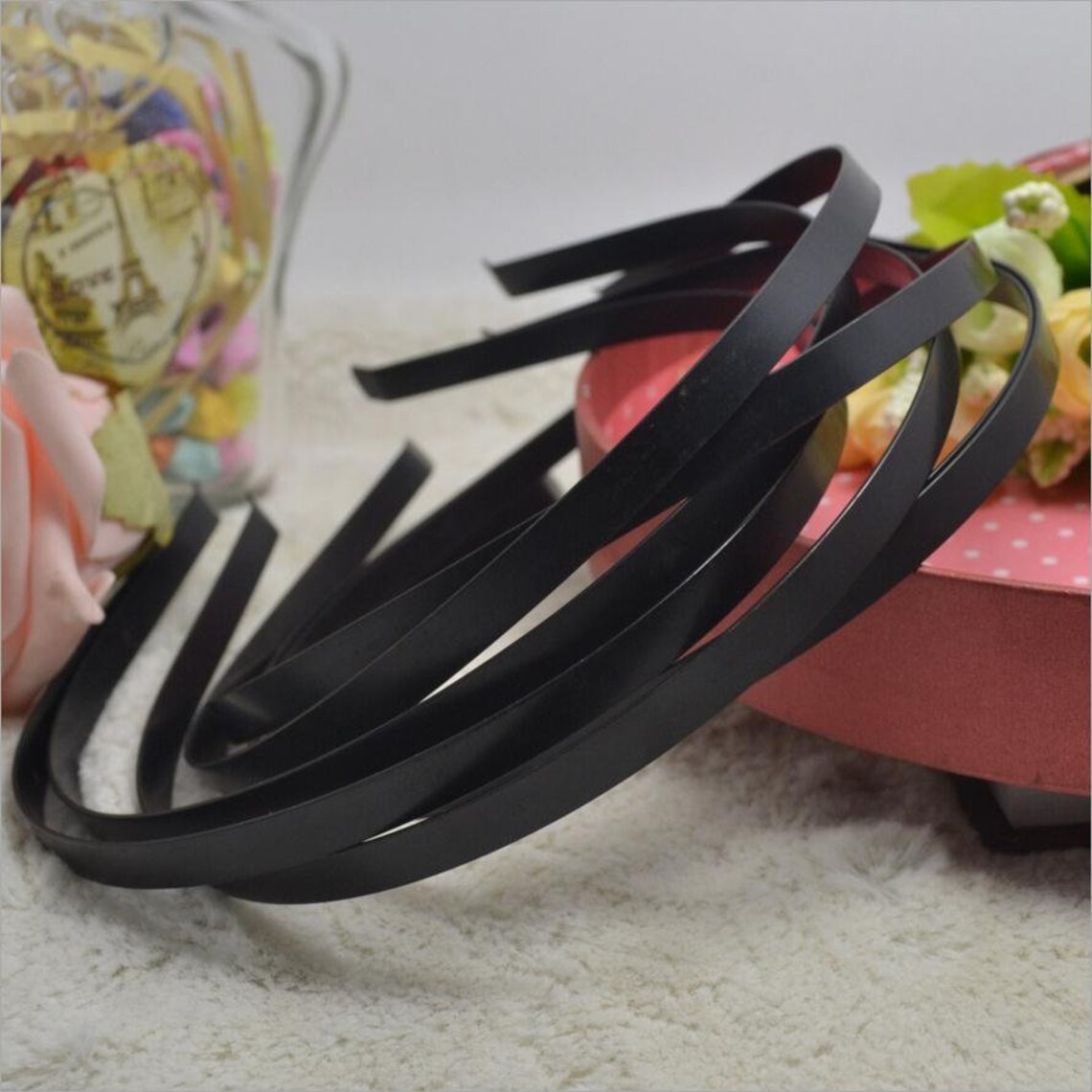Blank Headbands 20pcs Wholesale DIY Black Metal Hairbands Hair Etsy