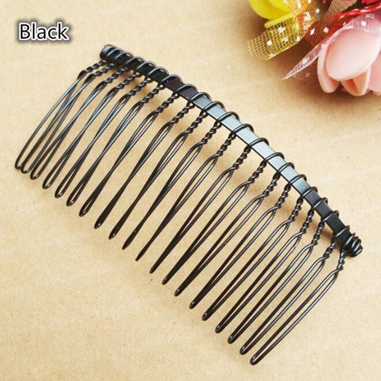 DIY Blank Metal Hair Clips Wedding Veil Side Comb 10PCS 20 Etsy UK