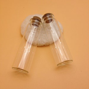 Glass Bottles 10pcs 22x75mm Empty Glass Vials Glass Bottles Mini Glass Bottles Glass Vials With Cork Tiny Bottle Small Glass Jar Small Cork