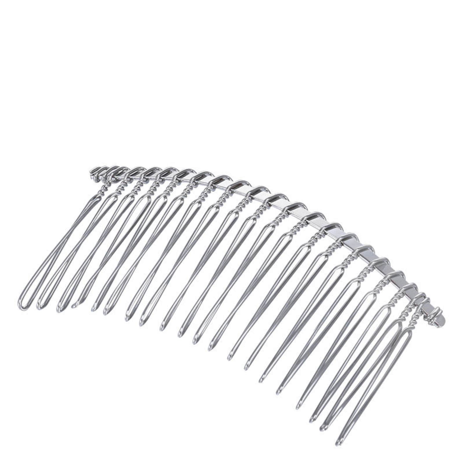 10PCS DIY Blank Metal Hair Clips Wedding Veil Side Comb 20 Etsy