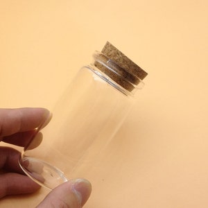 SELL 4pcs 46x90mm empty glass vials glass bottles mini glass bottles. glass vials with cork tiny bottle Ssmall glass Jar Small Cork.