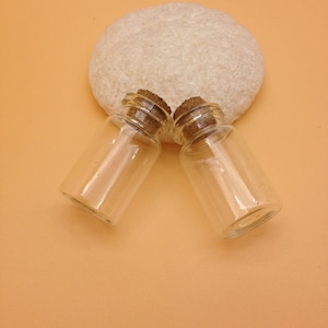 Glass Bottles 10pcs 22x40mm Empty Glass Vials Glass Bottles Mini Glass Bottles Glass Vials With Cork Tiny Bottle Small Glass Jar Small Cork