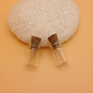 Glass Bottles 50pcs 9x18mm Empty Glass Vials Glass Bottles Mini Glass Bottles Glass Vials With Cork Tiny Bottle Small Glass Jar Small Cork