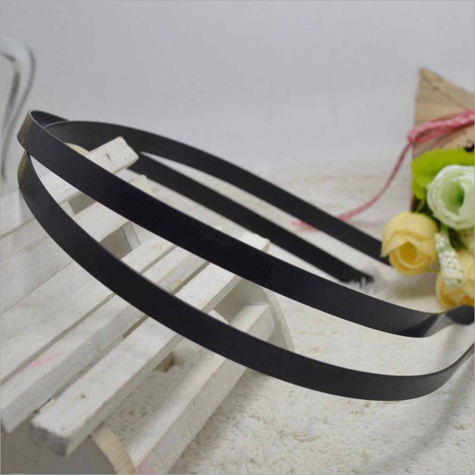 Blank Headbands 20pcs Wholesale DIY Black Metal Hairbands Hair Etsy
