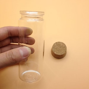 SELL 4pcs 46x120mm empty glass vials glass bottles mini glass bottles. glass vials with cork tiny bottle Ssmall glass Jar Small Cork.