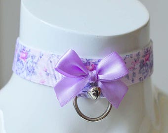 Girlyblue Made to Order Kitten play collar daddy kink ddlg cgl princess fairy kei kawaii cute lolita pet pastel choker neko costume