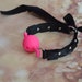 Made to Order BDSM Accessories - Ball Gag from Silicone - for BDSM kitten play collar ddlg kink collars play kittenplay petplay by Nekollars 