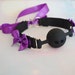 Made to Order - BDSM Accessories - Ball Gag from Silicone - for BDSM kitten play collar ddlg kink collars kittenplay petplay by Nekollars 