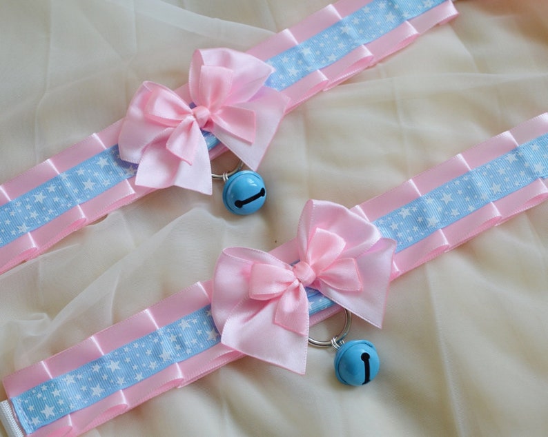sissy daddy kink abdl Starry little Made to Order choker mdlg ddlb little princess cgl pet play kittenplay petplay DDLG collar