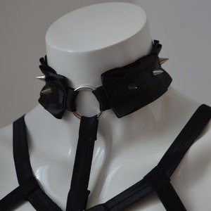 Made to Order Body Harness Bra Alissea Galaxy Elastic Bra Harness Sexy ...