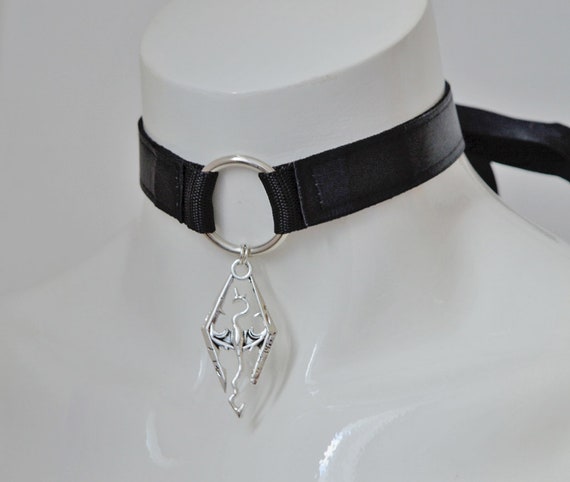 Order Gothic Skyrim Choker Dragon Born 
