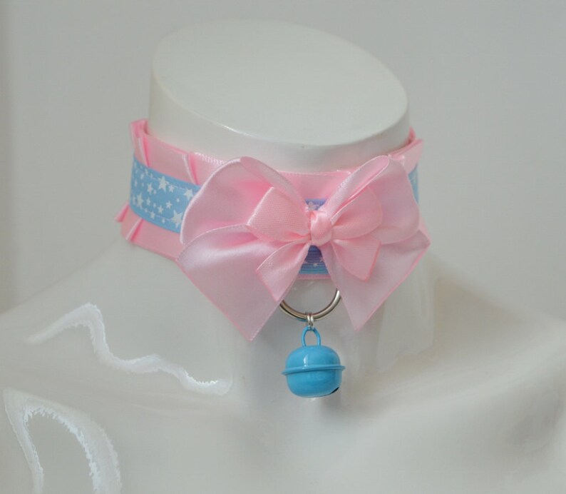 sissy daddy kink abdl Starry little Made to Order choker mdlg ddlb little princess cgl pet play kittenplay petplay DDLG collar