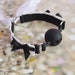 Made to Order - BDSM Accessories - Ball Gag from Silicone - 4 BDSM kitten play collar ddlg kink collars play kittenplay petplay by Nekollars 