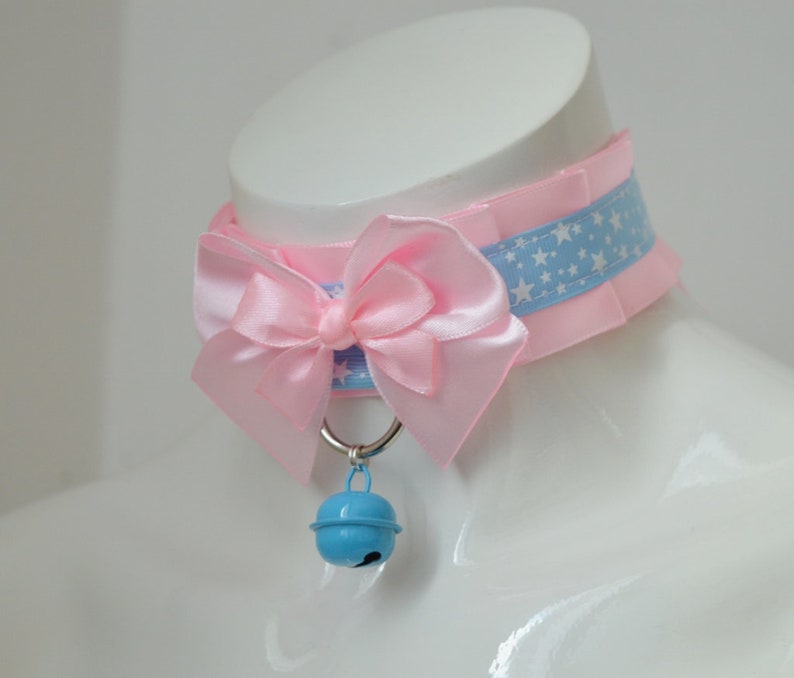 sissy daddy kink abdl Starry little Made to Order choker mdlg ddlb little princess cgl pet play kittenplay petplay DDLG collar