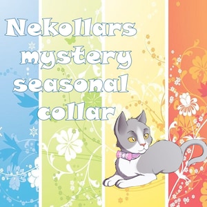 Made to Order - Surprise Mystery Seasonal Collar -  kitten play ddlg petplay - choose your size custom size choker by Nekollars