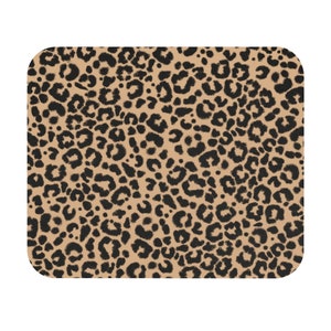 Tapis de souris léopard (rectangle)