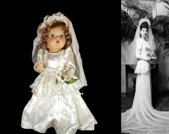 bride doll 1940s