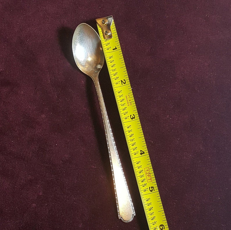 Sterling Silver Baby Feeding Spoon Antique Silver Infant Etsy