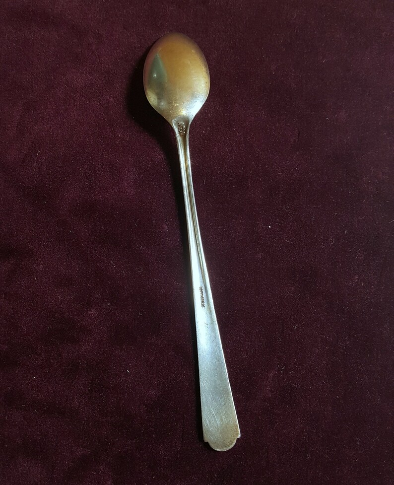 Sterling Silver Baby Feeding Spoon Antique Silver Infant Etsy