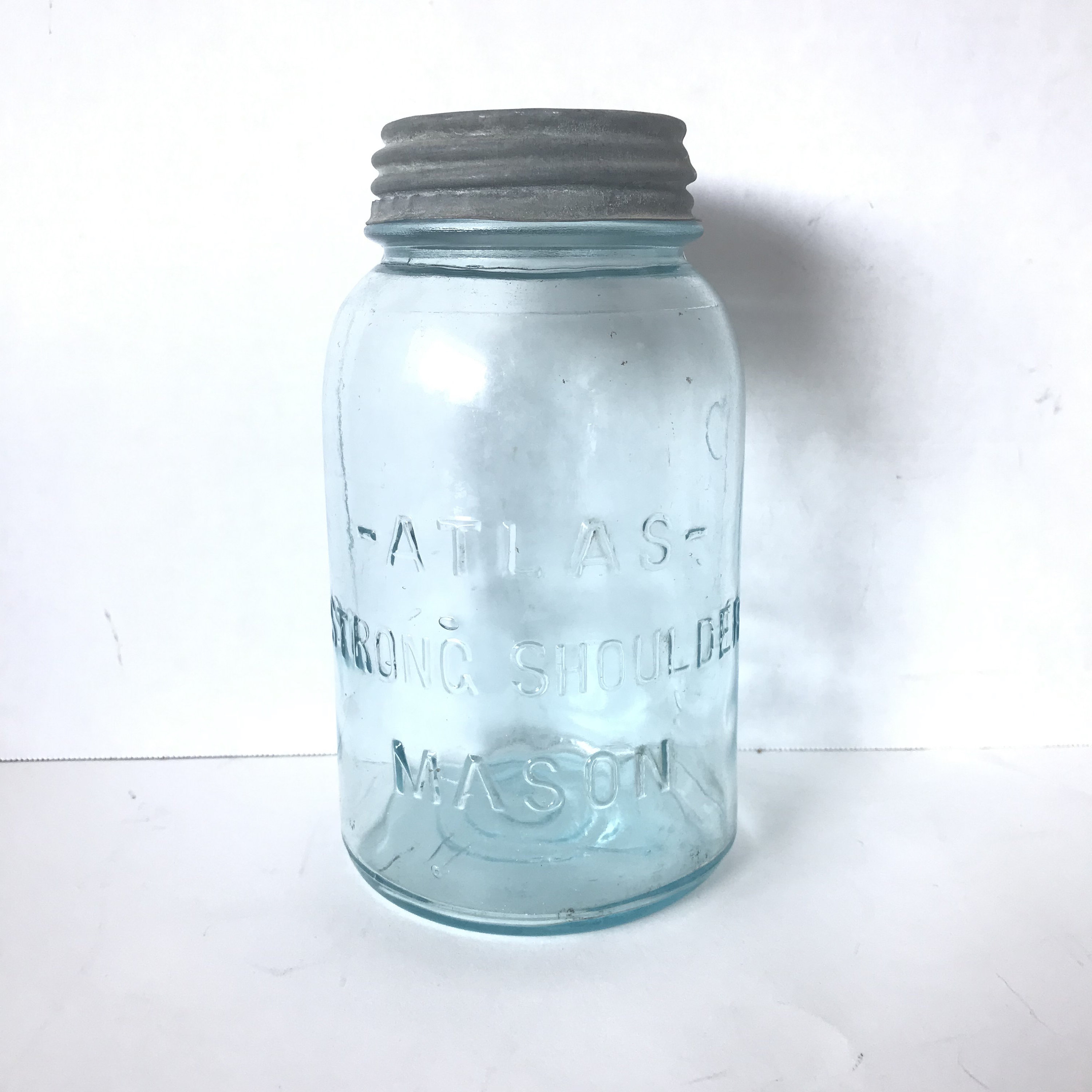 Atlas mason jar square