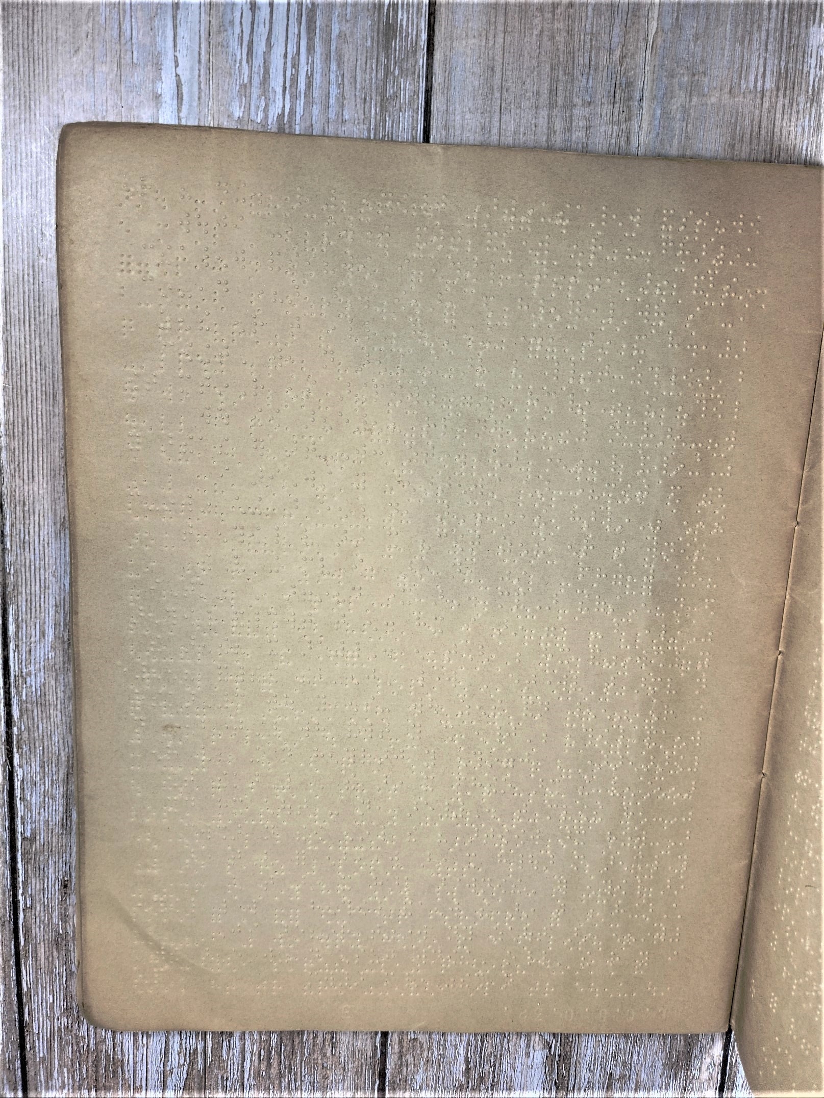 Antique Braille Magazine 1922 Vintage Braille Religious Book Etsy