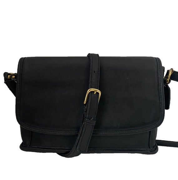 Vintage Coach Bag Black Coach Curtis Coach Crossbody Black Leather Coach Bag Designer Bag Designer Purse Leather Bag Vintage Black Crossbody
