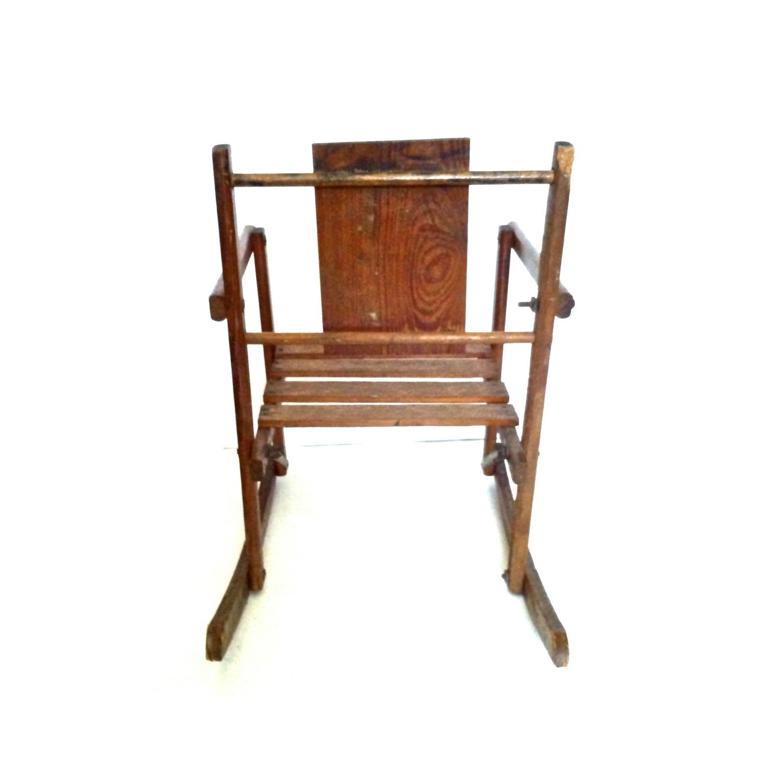 15 Toy Rocking Chair Doll Wooden Rocker 1940s Vintage Etsy