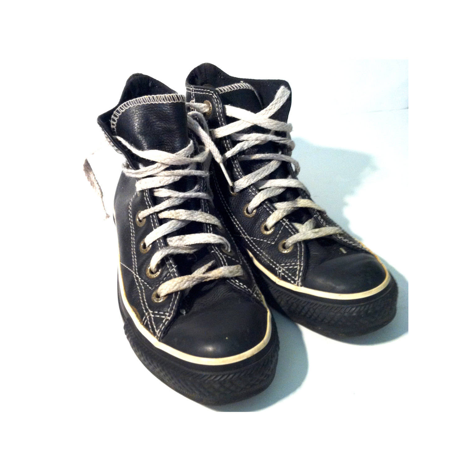 Old school sale leather converse