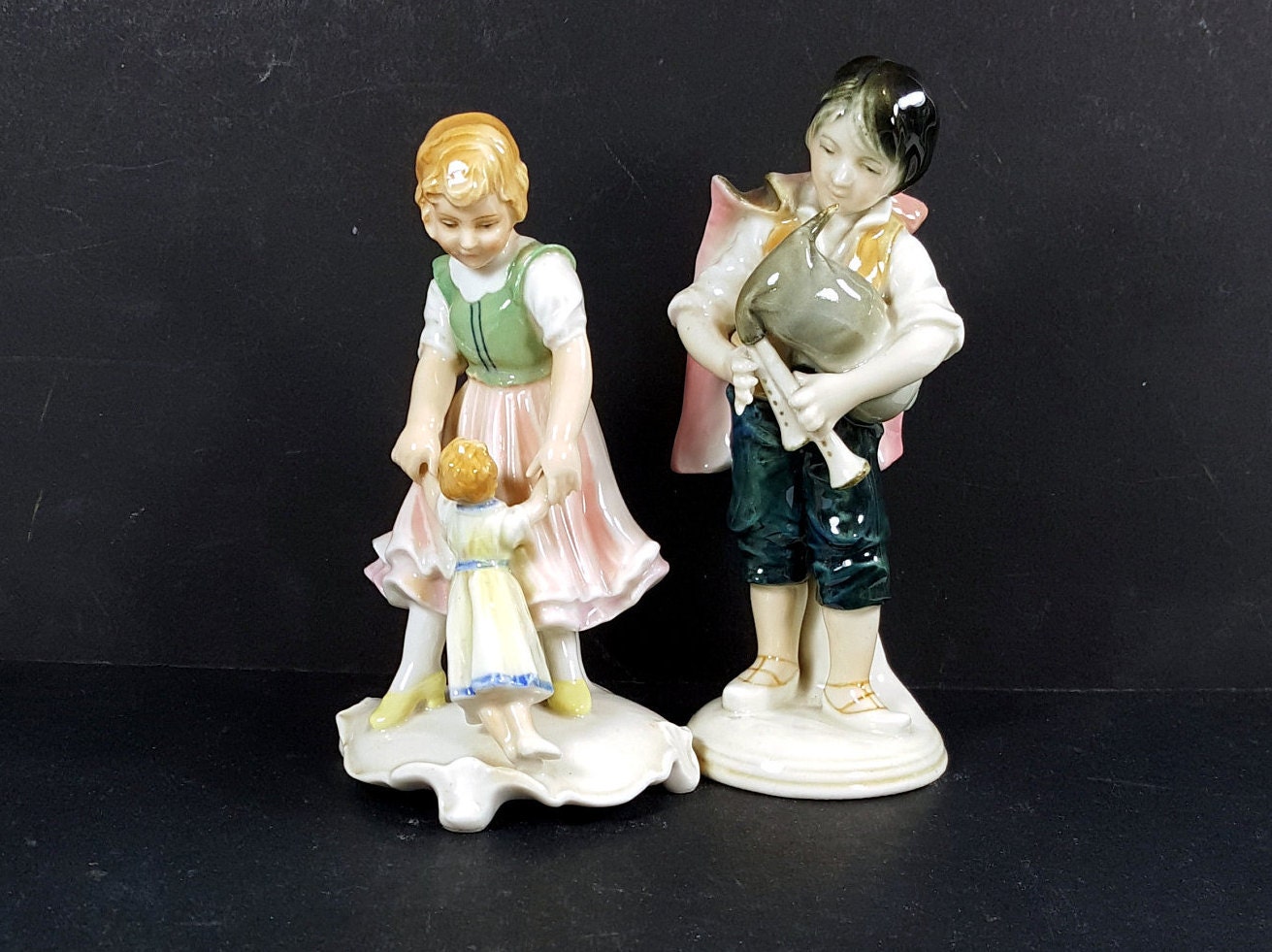 Karl Ens German Figurines Antique Porcelain Figurine Set Etsy