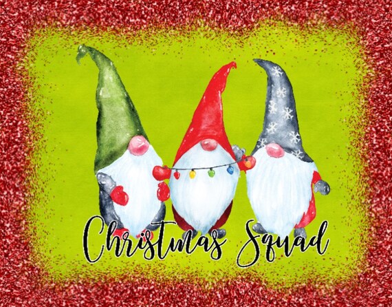 Christmas Gnome Metal Signs