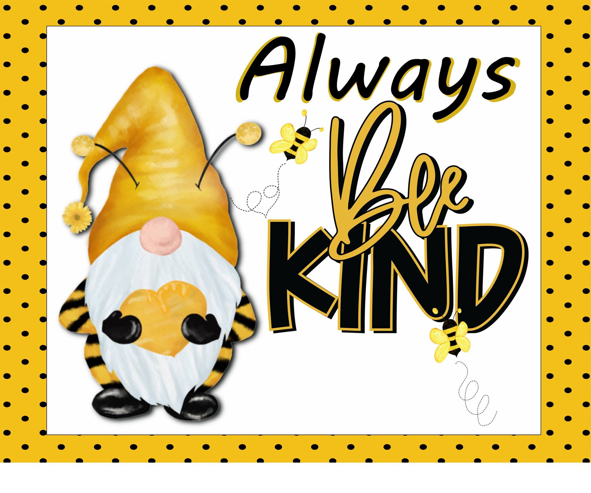 Always bee kind gnome metal wreath sign sign by hard working  etsy Always bee kind gnome metal wreath sign sign by hard working  etsy