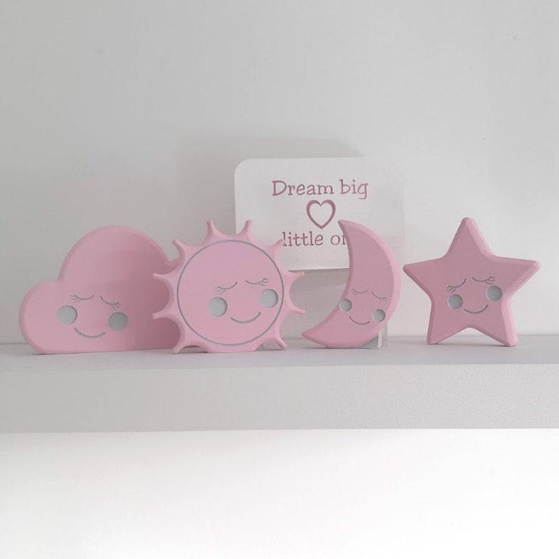 Baby room decorations pink nursery decor girl Baby Girls bedroom Girls nursery ornaments Baby girl nursery decoration Girl room decor