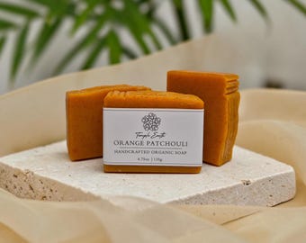 Orange Patchouli Soap - Handcrafted Organic Soap