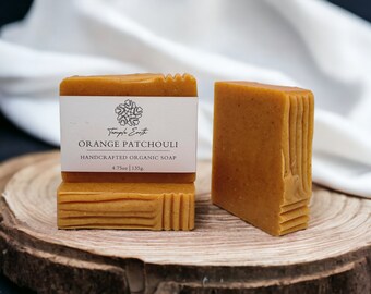 Orange Patchouli Soap - Handcrafted Organic Soap