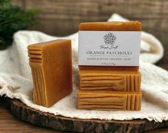 Orange Patchouli Soap - Natural Organic Soap