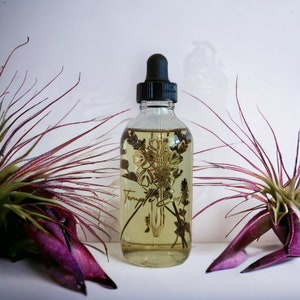Organic Lavender Infused Body Oil: Luxury Botanical Blend (4 fl oz)