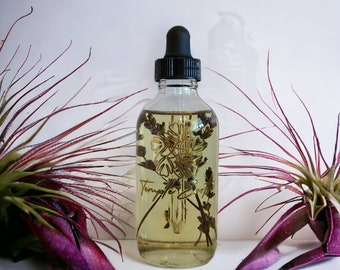 Organic Lavender Infused Body Oil: Luxury Botanical Blend (4 fl oz)
