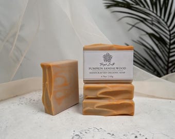Pumpkin Sandalwood Soap - Handcrafted Organic Soap