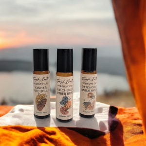 Patchouli Blend Perfume Roller - Boho Fragrance Roller - Etsy
