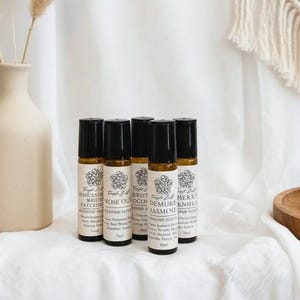 Perfume Oil Roller - Organic Perfume - Fragrance Roll On - Choose Your Scent