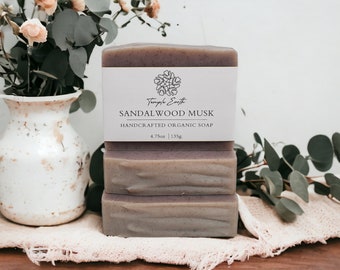 Sandalwood Musk Soap - Natural Organic Soap